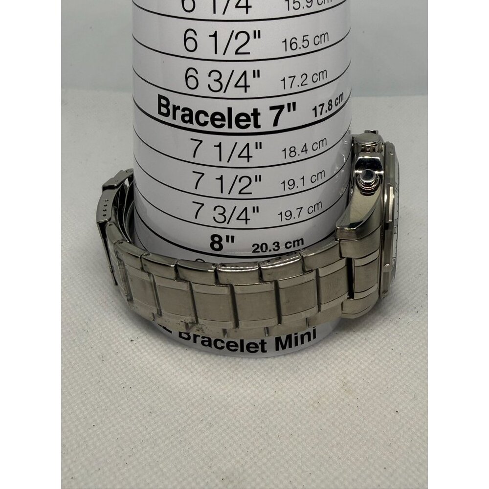 Invicta Mens Stainless Steel Chronograph Watch With Black Dial & Silver Bracelet - Picture 13 of 13